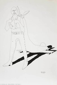 War Study #2 — Benny Andrews