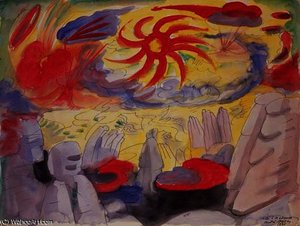 Dawn To Montserrat — André Masson