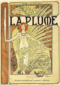 Untitled (826) — Alfons Maria Mucha, Art Nouveau