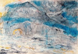 The Circle Of The Gluttons With Cerberus — William Blake