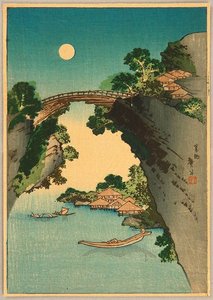 Night Scene — Katsushika Hokusai