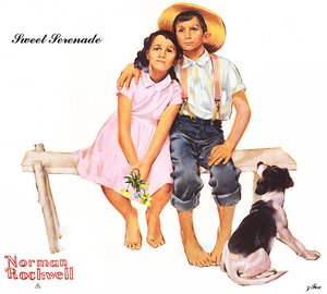 Sweet Serenade — Norman Rockwell