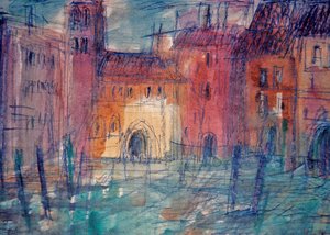 Houses In Venice — Mária Bozóky