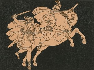 Camilla And The Son Of Aunus — Bartolomeo Pinelli