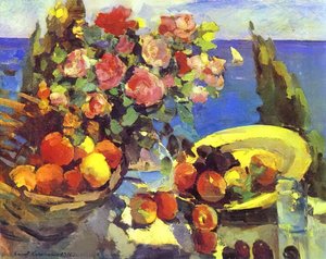 Still Life 1 — Konstantin Alexeievitch Korovin, Impressionism