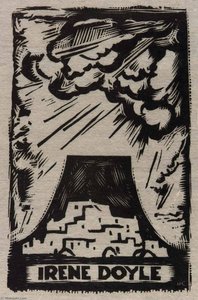 Ex Libris Irene Doyle — Howard Cook