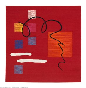 Migration/9 — Sakiestewa, Contemporary Art