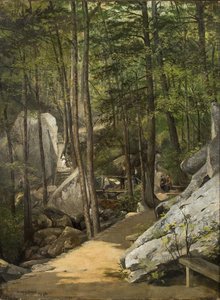 Path To Glen Onoko Falls Near Mauch Chunk — Hezekiah Erastus Brown
