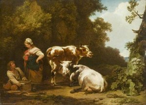 Pastoral Scene — Philip James De Loutherbourg