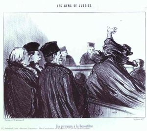 The Conclusion Of A Speech À La Demosthene — Honoré Daumier