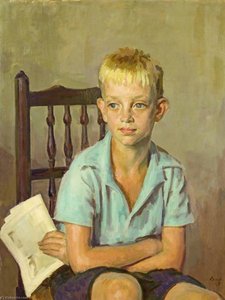 Football Fans — Henry Lamb, Realism