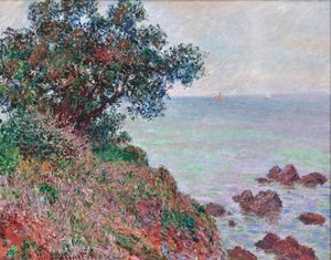 Mediteranian Coast, Grey Day — Claude Monet