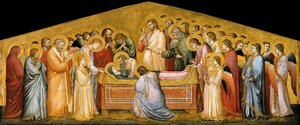The Entombment Of Mary — Giotto Di Bondone, Baroque Revival