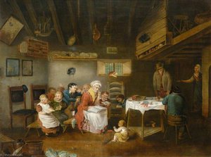 The Reading Lesson — John Burnet