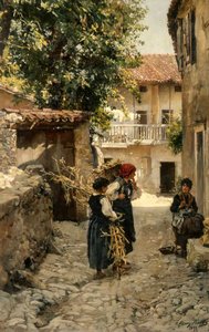 Street In Venetia — Henry Woods