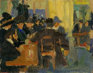 Parisian Cafes — Amadeo De Souza-cardoso, Early Modernism
