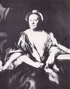 Mrs. Robert Hooper (hannah White), (painting) — John Singleton Copley
