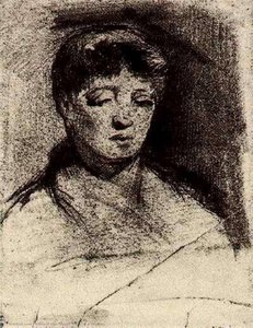 Head Of A Woman — Vincent Willem Van Gogh