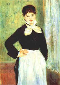 Serving Girl From Duval — Pierre-auguste Renoir, Impressionism
