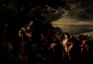 The Rest On The Flight Into Egypt — Sir Anthony Van Dyck
