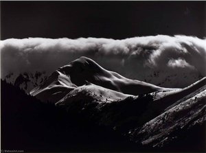 Untitled (snow Covered Mountains) — Brett Weston