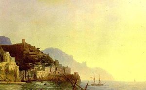 View Of Amalfi — Ivan Konstantinovich Aivazovsky, Romanticism