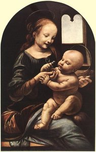 Madonna With Flower (also Known As Madonna Benois) — Leonardo Da Vinci, High Renaissance