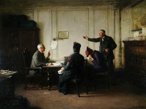 A Visit To The Lawyer — Frederick William Elwell