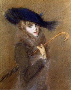 Portrait Of Peggy Letellier — Paul César Helleu