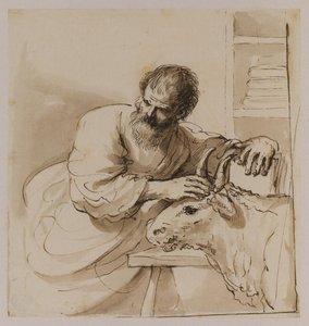 Saint Luke — Guercino