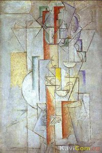 Nude, I Love Eva — Pablo Picasso, Cubist Expression