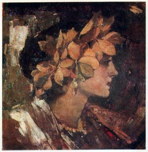 Beatrice — Fedir Krychevsky, Symbolism, Art Nouveau