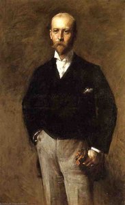 Portrait Of William Charles Le Gendre — William Merritt Chase