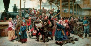 Farewell To Soldiers — Konstantin Apollonovich Savitsky