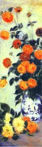 Dahlias — Claude Monet