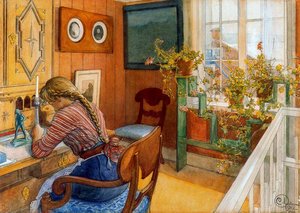 The Letter — Carl Larsson
