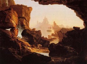 The Subsiding Of The Waters Of The Deluge — Thomas Cole