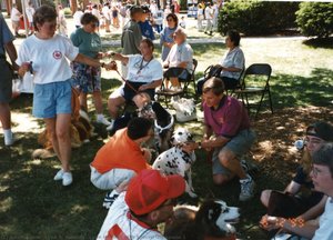 Lynn Herman With Special Olympians 1 — Lynn B. Herman