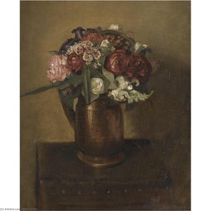 Flowers In A Jug — Mark Gertler