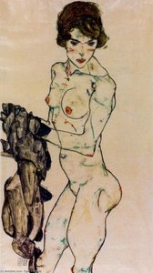 Untitled (4294) — Egon Schiele, Expressionism