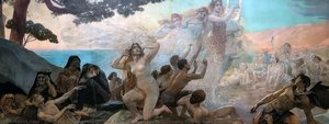 The Song Of The Muses Awakens The Human Soul — Georges Antoine Rochegrosse