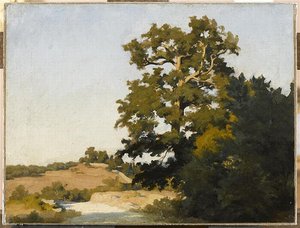 Sentier Vers Marino — Ernest Hébert (antoine Auguste Ernest Hebert), Romanticism