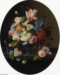 Vase Of Flowers — Severin Roesen