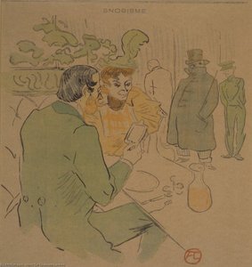 Snobisme — Henri De Toulouse-lautrec, Post-impressionism