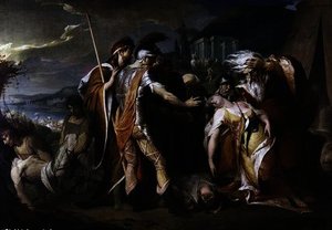 King Lear Weeps Over The Body Of Cordelia — James Barry
