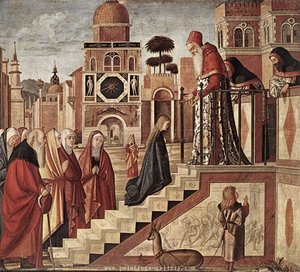 The Presentation Of The Virgin — Vittore Carpaccio