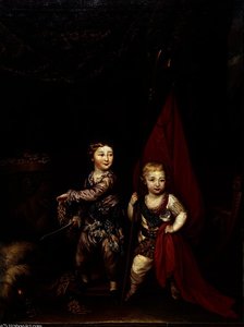 Portrait of Alexander and Constantine Pavlovich