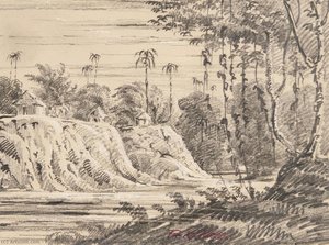 On Chagres River, N. G. 1852 — Richard H. Kern