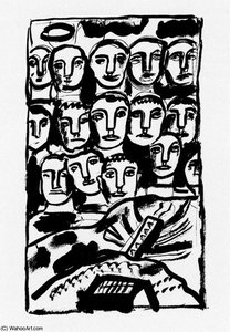 Untitled (6005) — Fernand Léger, Cubist Modernism