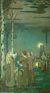 World War Memorial To The Students Of Heanor Grammar School - — Frederick Cayley Robinson